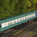 Train Orient Silk Road Express Dans La Campagne