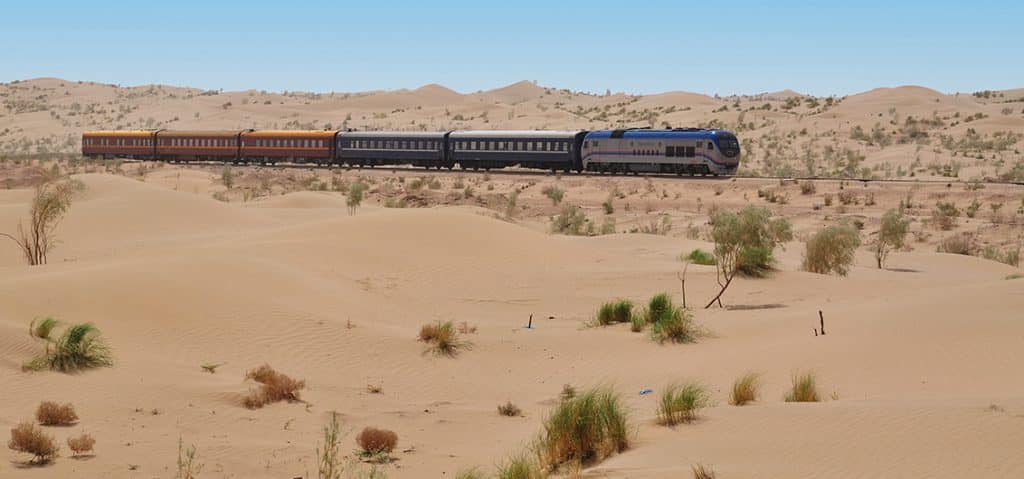 Orient Silk Road Express dans le d&eacute;sert