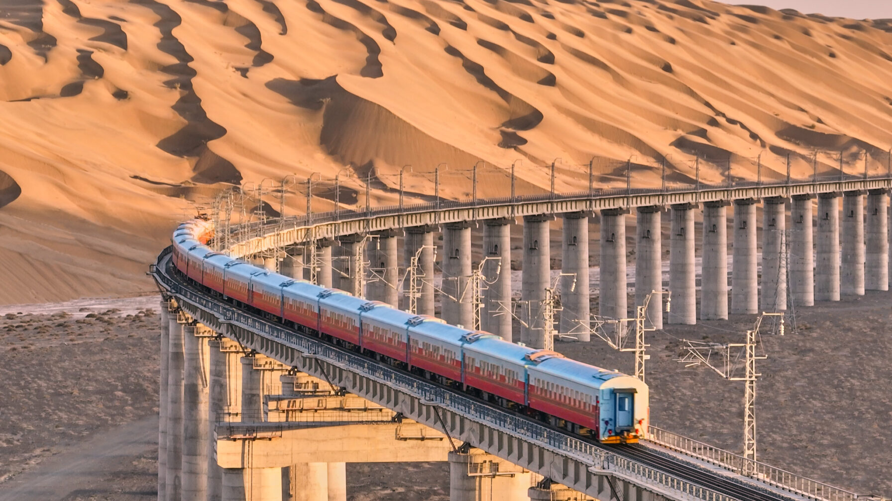 Le Golden Eagle Silk Road Express, train de luxe priv&eacute; pour la travers&eacute;e de la Chine