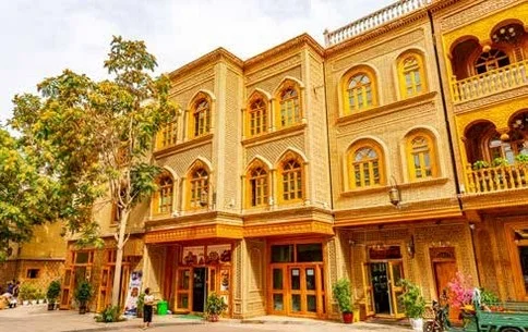 Architecture traditionnelle de Kashgar, carrefour de la Route de la Soie